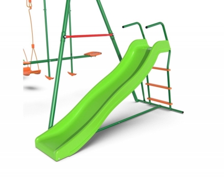 Детский комплекс с горкой и батутом MTS-01, фото 4