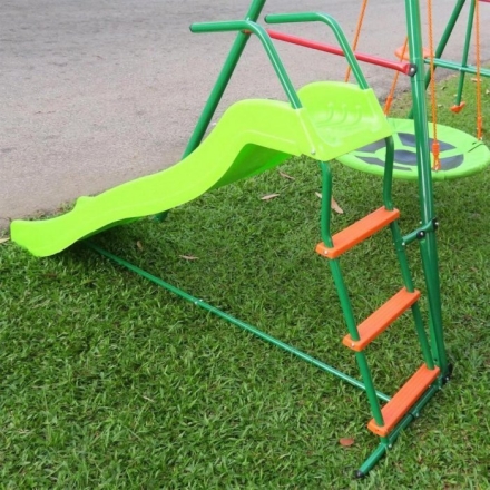 Детский комплекс с горкой и батутом MTS-01, фото 11