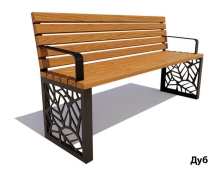 Парковая скамейка Севастополь, Сосна 1,8 м