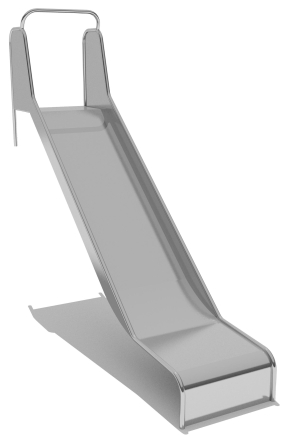 Горка из нержавеющей стали ГГН-500.1250.003 для детской площадки, фото 1