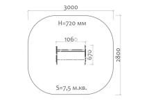 Скамейка детская Крокодил 26015 для игровой площадки Скамейка детская Крокодил 26015 для игровой площадки