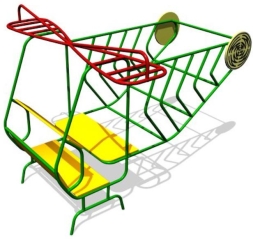 Игровой макет Вертолет ИМ006 для детских площадок