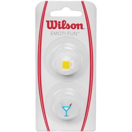 Виброгаситель Wilson Emoti-Fun Beer, арт.WRZ538300, матовый белый, фото 1