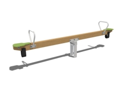 Качели-балансир Аллюр КЧ102.00.1 зеленый для детской уличной площадки, фото 1 Качели-балансир Аллюр КЧ102.00.1 зеленый для детской уличной площадки, фото 1