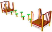 Уличный спортивный комплекс СГК-5 КС006