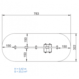 Конструкция для игр с песком, фото 2 Конструкция для игр с песком, фото 2