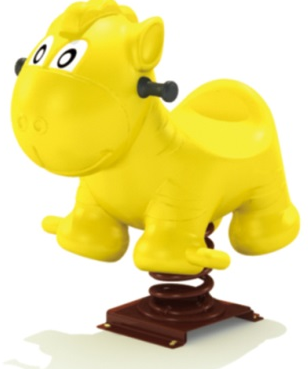 Качалка на пружине КНП-047 для детской площадки, фото 1