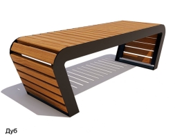Скамейка уличная Времена года, Сосна 1,5 м, фото 2 Скамейка уличная Времена года, Сосна 1,5 м, фото 2