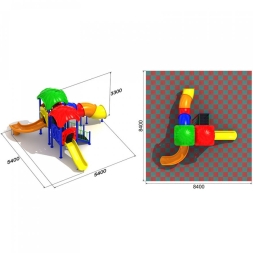 Детская площадка Дружба 2.2, фото 3 Детская площадка Дружба 2.2, фото 3