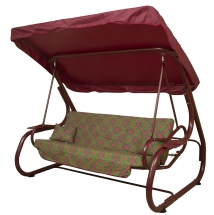 Качели садовые "Титан" бордовый Качели садовые "Титан" бордовый