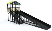 Зимняя горка Савушка Зима 8/1 (Black)