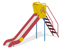 Детская горка Большая ГР-03 H=1500 для игровой площадки, фото 1 Детская горка Большая ГР-03 H=1500 для игровой площадки, фото 1