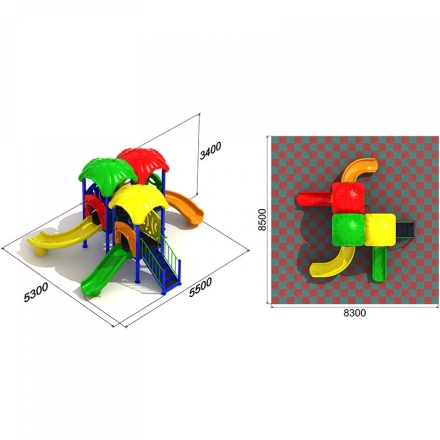 Детская площадка Непоседа 3.2, фото 3