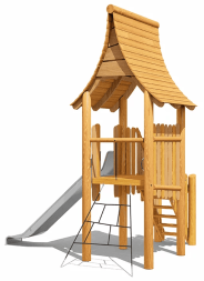 Игровой комплекс Эко VST 0034 для детской площадки, фото 2