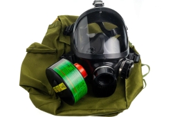 Противогаз фильтрующий БРИЗ "-3301(ППФ)" марки К1 с лицевой частью -4301М(ППМ) категория 2 500103002