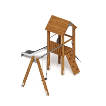 Игровой комплекс (лиственница темный) ДИК 2.24.03-01.Л.И1.01