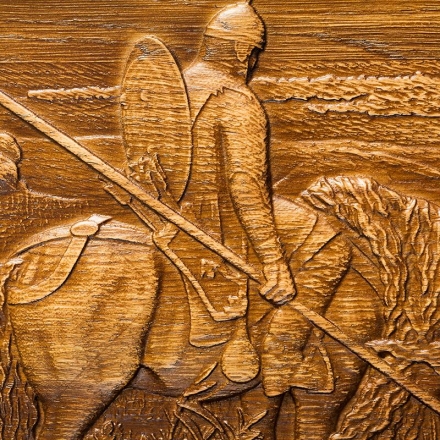 Нарды Сенеж &quot;Витязь&quot;, патина, фото 2