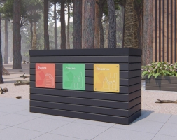 Урна для раздельного сбора мусора Сортер, фото 6