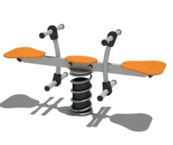 Качалка на пружине КНП-074 для детской площадки Качалка на пружине КНП-074 для детской площадки