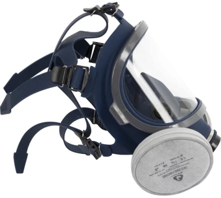 Полнолицевая маска Jeta Safety с линзой Триплекс с байонетным креплением, размер M/L, 4950, фото 3