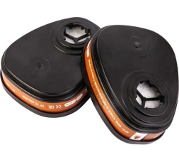 Полнолицевая маска Jeta Safety с линзой Триплекс с байонетным креплением, размер M/L, 4950, фото 8