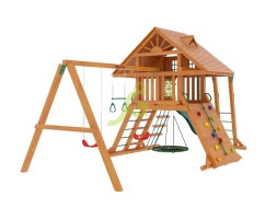 Детская площадка IgraGrad Крепость Фани с рукоходом (Домик), фото 1