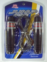 Скакалка 5108 (2,8 м, мягкие ручки, шнур: резина)