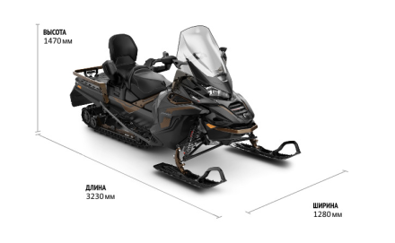 Снегоход BRP Commander GT 900 Ace Turbo (2023), фото 2