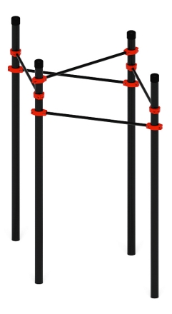 Воркаут 89 красный ВТ 11.08-01, фото 2