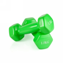 Гантель неразборная  1,5 кг винил