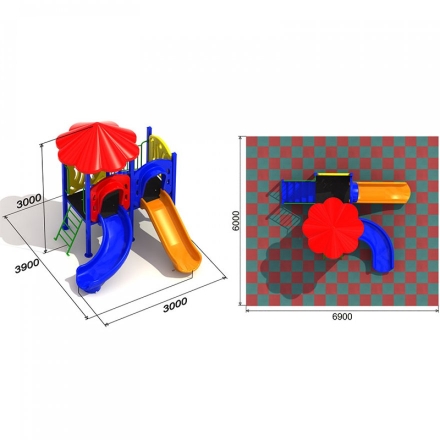 Детская площадка Лимпопо 4.3.2, фото 3