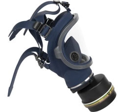 Полнолицевая маска Jeta Safety с линзой Триплекс с резьбовым креплением, размер M/L, 4050, фото 3