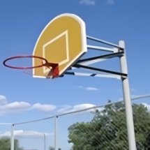 Стритбольный щит уличный овальный S-105-43-12 Стритбольный щит уличный овальный S-105-43-12