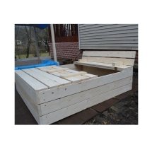 Песочница деревянная 1,8м без лака Песочница деревянная 1,8м без лака