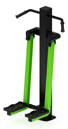 Хипс (зеленый) - Уличный тренажер - СТ 015-12.П, фото 4