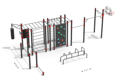 Воркаут площадка по проекту WP-128/20 &quot;Фридом&quot;
