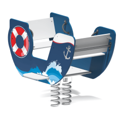 Качалка на пружине Бригантина КБ-11 для игровой площадки Качалка на пружине Бригантина КБ-11 для игровой площадки