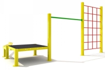 Уличный спортивный комплекс Актив-спорт 1 для детской площадки