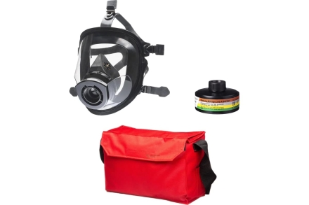 Противогаз фильтрующий ДОТпро 250 A1В1Е1К1 с маской МАГ 102-131-0077, фото 11