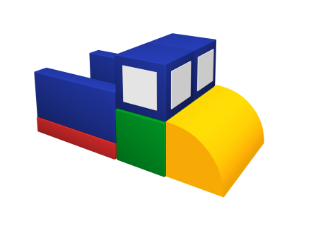 Мягкий игровой комплекс «Самосвал», фото 1