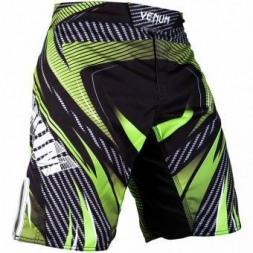 Шорты ММА Venum Galactic 2.0 Carbon Fightshorts - Black, фото 1