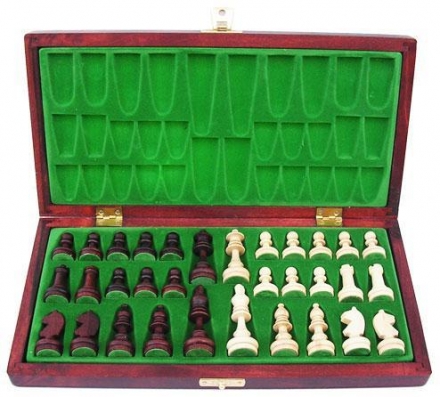 Шахматы &quot;Магнит&quot; (Польша, дерево, 27х13,5х4см), фото 3