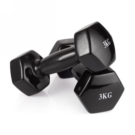 Гантель неразборная  3 кг винил, фото 2