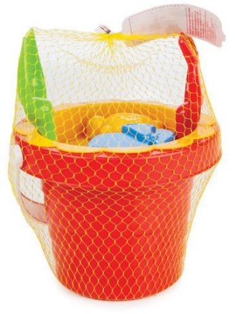 Набор для пляжа и песочницы Pilsan Daisy Bucket (06-123), фото 2