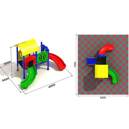 Детская площадка Лимпопо 6.1, фото 3