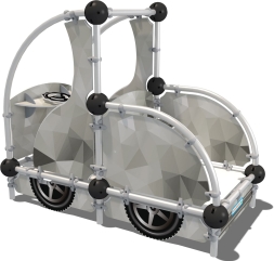 Игровой макет Машинка Датси МД411.00 для детской площадки, фото 2