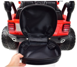Электромобиль Jeep Wrangler Red 2WD - SX1718-S, фото 9