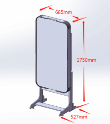 Стол для аэрохоккея Proxima FlipShot 54', арт.G15402, фото 3 Стол для аэрохоккея Proxima FlipShot 54', арт.G15402, фото 3