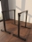 Брусья для отжиманий напольные хайлетсы Domsen Fitness Ds48 BLACK
