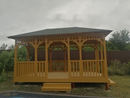Прямоугольная беседка Раванг, фото 2